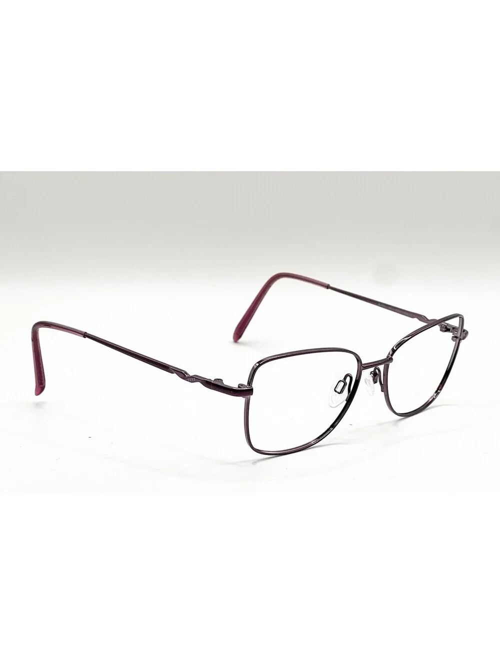 Elle EL13471 PU Purple Rectangle Authentic Eyeglass Frames 54-16-135
